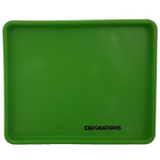 single green art tray