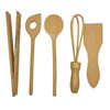 5 wooden tools