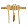 4 wooden tools