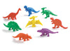 8 plastic dinosaurs