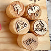 wooden stamps