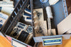 drawer filled with stamps