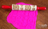 playdough with rolling pin