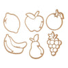 6 fruit cutters