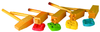 5 hammers shown with playdough