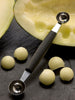 melon baller shown with melon