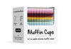 set of muffin cups in box