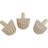 patterns on wooden rocker dough tools