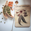 tile and cutter with dried lentils