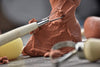 tool shown with clay