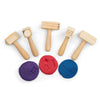 Hammers and playdough