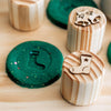 stocking and bell stamps