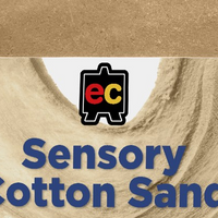 Sensory Cotton Sand 1kg Natural (without box)