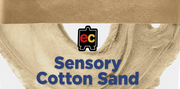 Sensory Cotton Sand 1kg Natural (without box)