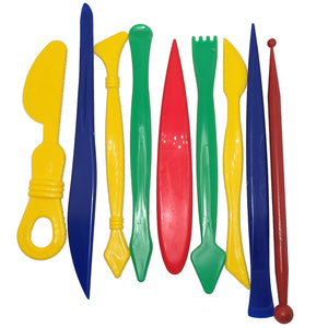 9 plastic modelling tools
