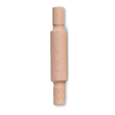 solid wooden rolling pin