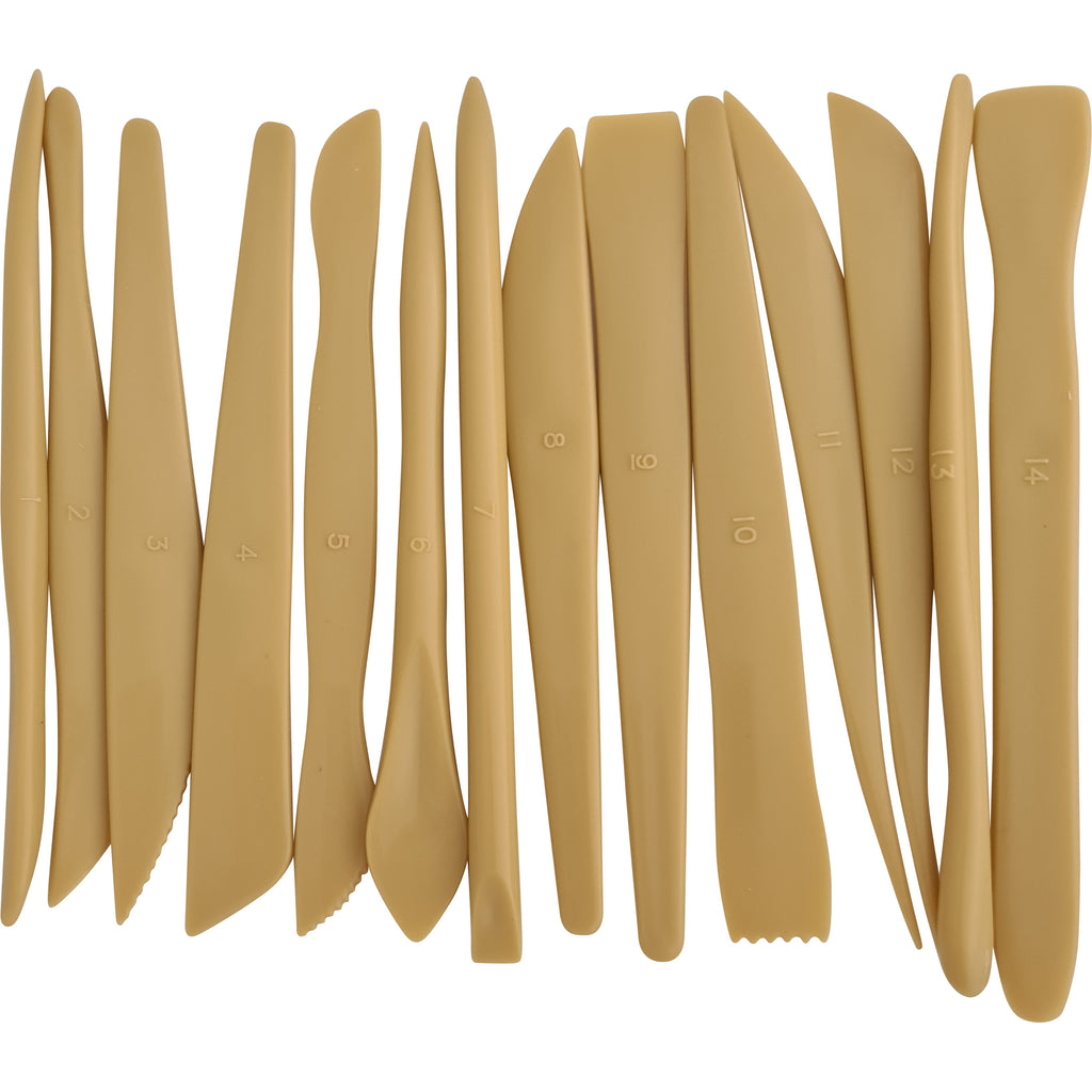 14 Plastic Sculpting Tools | Dough Tools