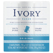 Packet of 3 bars of Ivory Soap