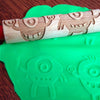 Alien Laser Engraved Rolling Pin - Accessories for dough and clay
