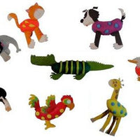 8 playdough animals to create