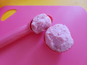 mould shown with mat and scoop and playdough