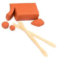 clay shown with boxwood tools