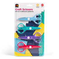 Package with 4 pairs of scissors