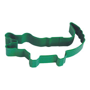 green metal cookie cutter