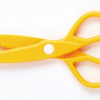 yellow playdough scissors