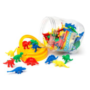 tub with dinosaur counters