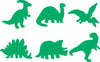 6 dinosaur shapes