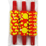 Patterned Dough Rollers - Accessories for dough and clay