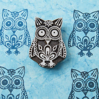 Owl design on a Rosewood stamp