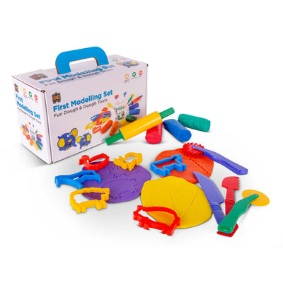 FRIMOONY Dough Tools for Kids, Various Plastic Molds, Assorted Colors, 45 Pieces