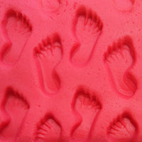 footprints in playdough
