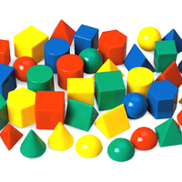 40 plastic shapes