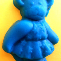 playdough teddy bear made with mould