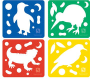 New Zealand Cutters for Playdough - Accessories for dough and clay