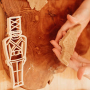 nutcracker with dough