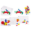 Activity cards for pattern blocks