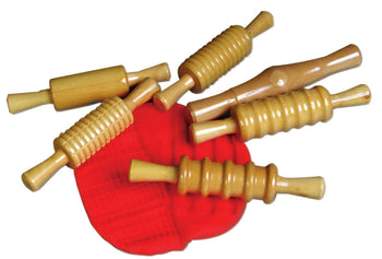 Clay Impression Rollers - Set of 6
