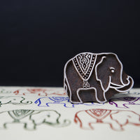 Elephant design on a Rosewood stamp