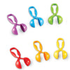 tweezers shown in 6 colours