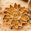 sunflower cutter shown with dried food