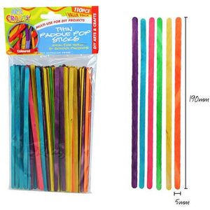 pack of thin craft sticks