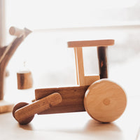 Handmade Timber Steam Roller