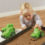 truck in sand