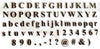 alphabet stamps
