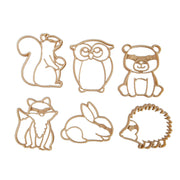 6 animal cutters