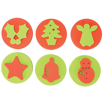 Christmas Palm Printers, Set of 6